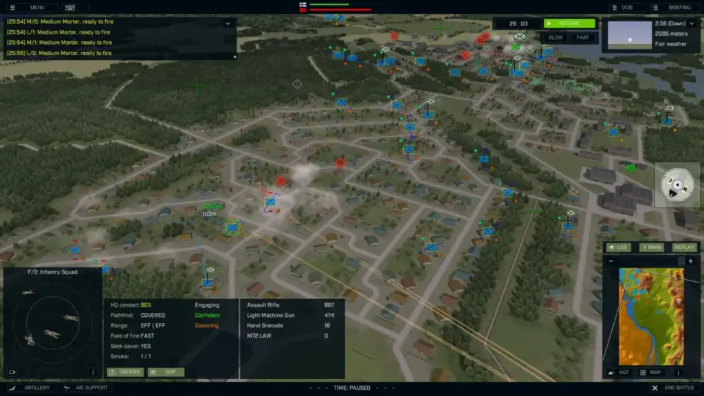 Armored Brigade II ekran görüntüsü 3