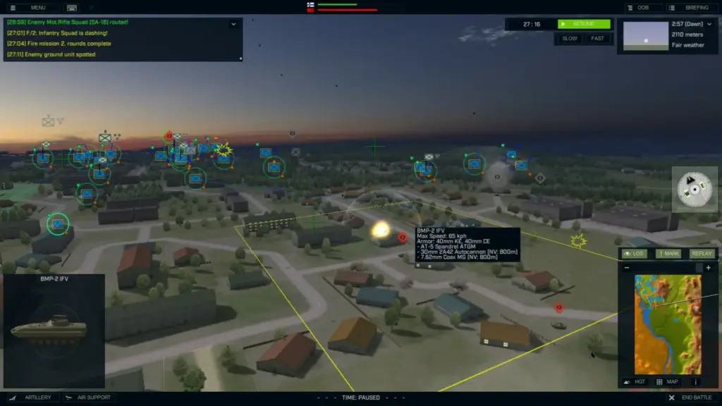 Armored Brigade II ekran görüntüsü 4