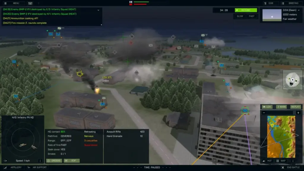 Armored Brigade II ekran görüntüsü 5