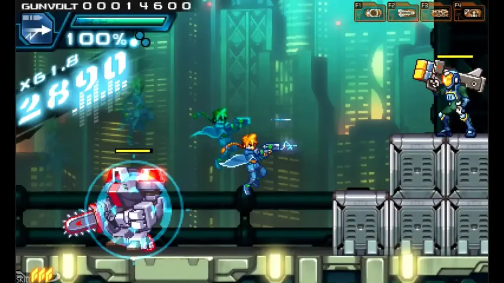 Azure Striker Gunvolt Trilogy Enhanced ekran görüntüsü 5