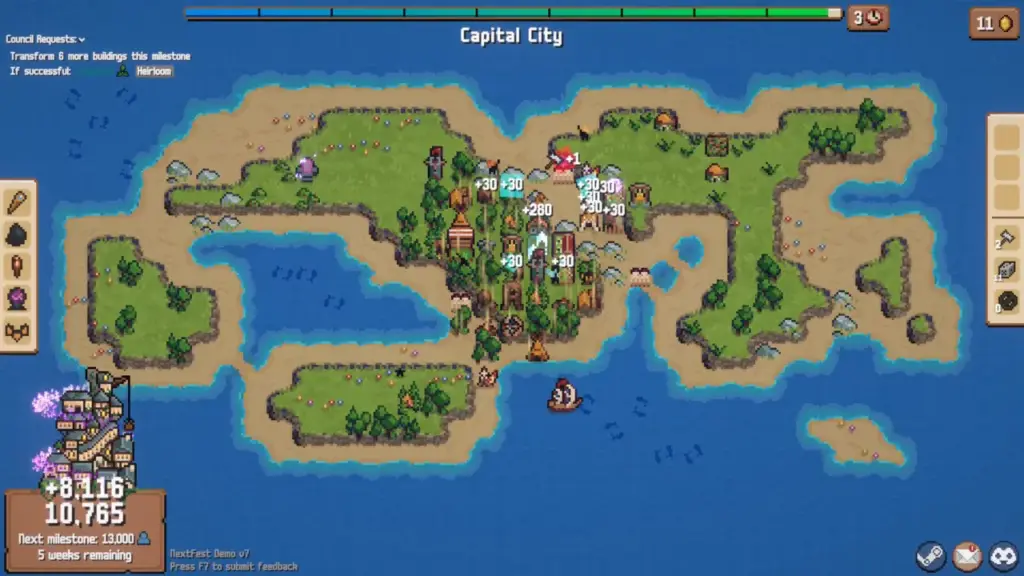 Combolands: Roguelike Citybuilder ekran görüntüsü 5