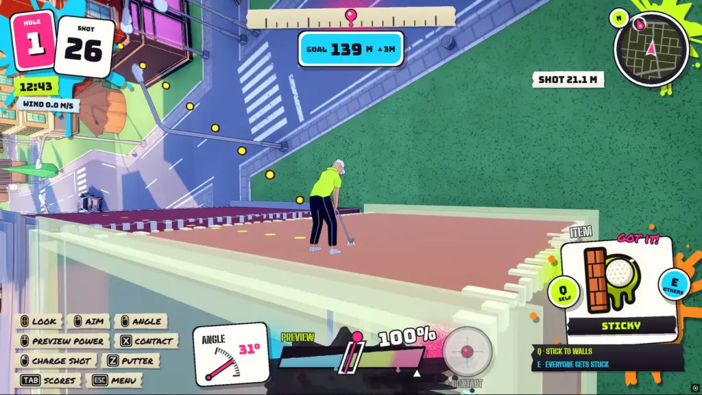 Crazy City Golf ekran görüntüsü 5