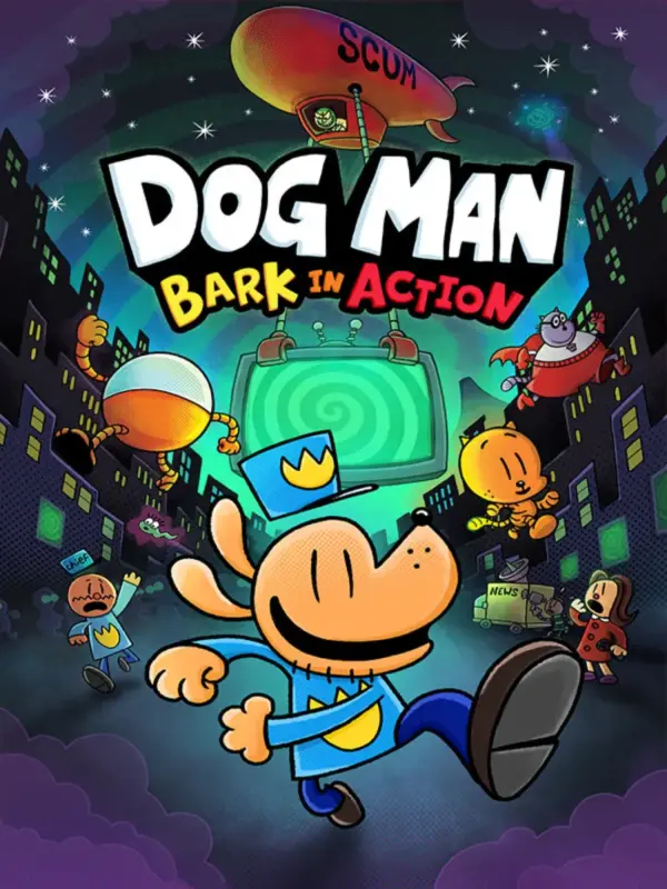 Dog Man: Bark in Action kapak görseli