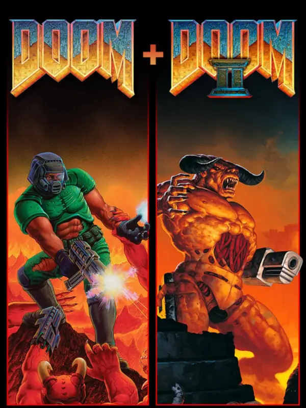 DOOM + DOOM II kapak görseli