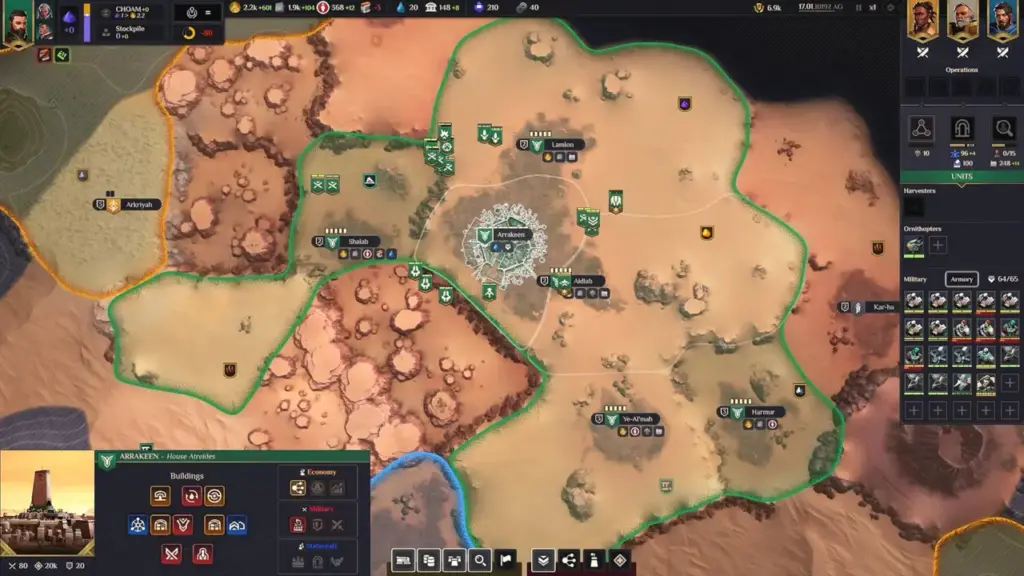 Dune: Spice Wars ekran görüntüsü 3