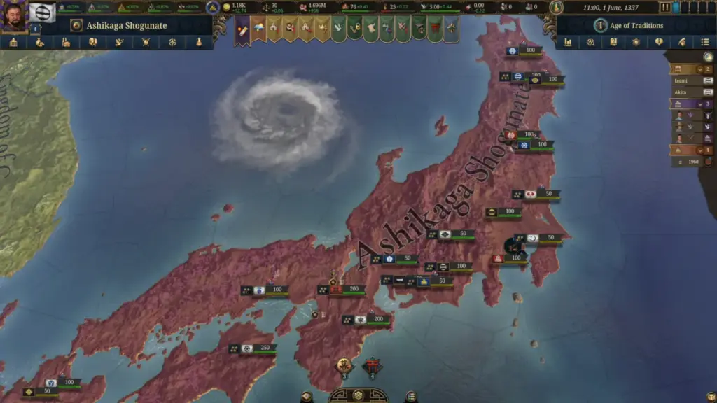 Europa Universalis V + Across The Pillars DLC’si ekran görüntüsü 4