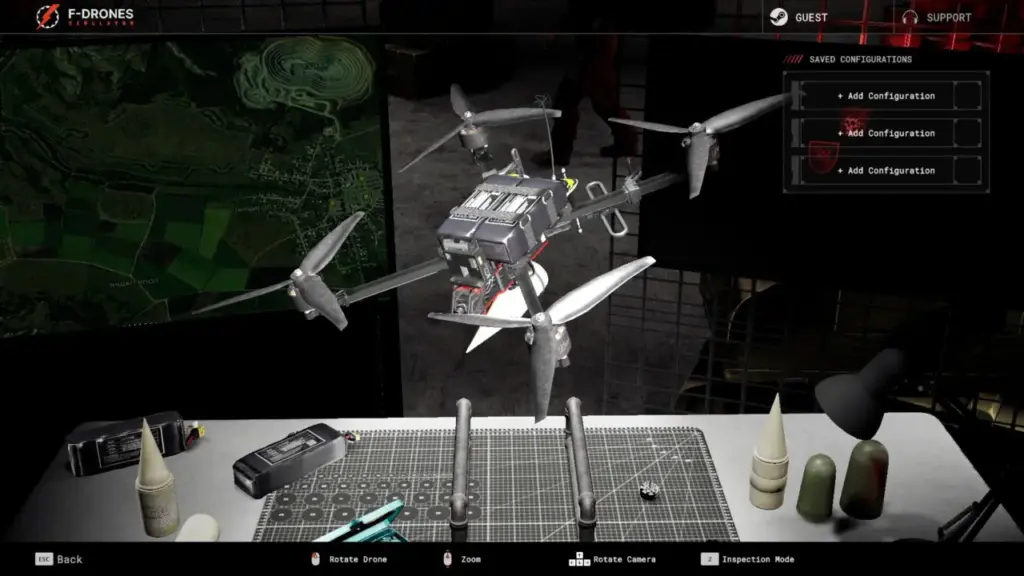 F-Drones Simulator ekran görüntüsü 3