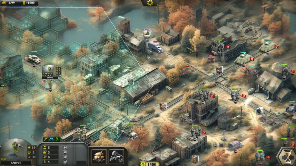 Frontline: Assault Corps WW2 ekran görüntüsü 5