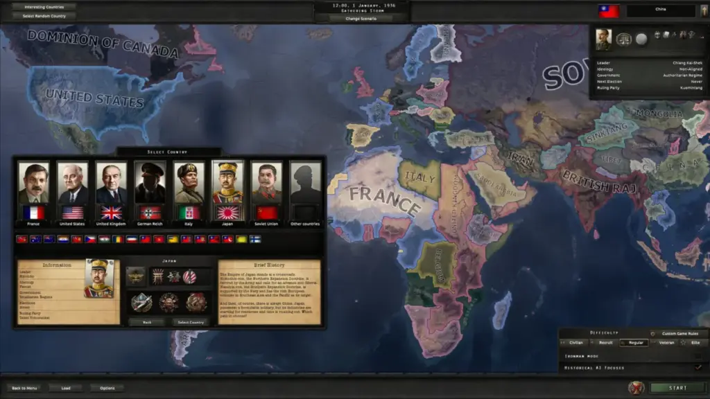 Hearts of Iron IV (v1.19.2 + Tüm DLC’ler) ekran görüntüsü 3