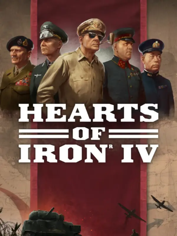 Hearts of Iron IV (v1.19.2 + Tüm DLC’ler) kapak görseli