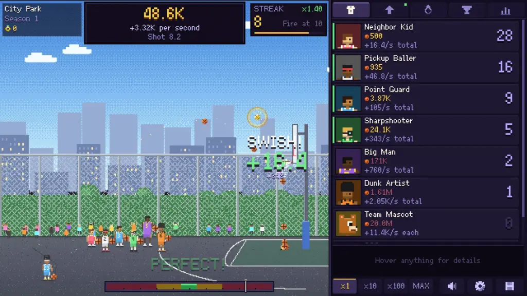 Idle Hoops ekran görüntüsü 3