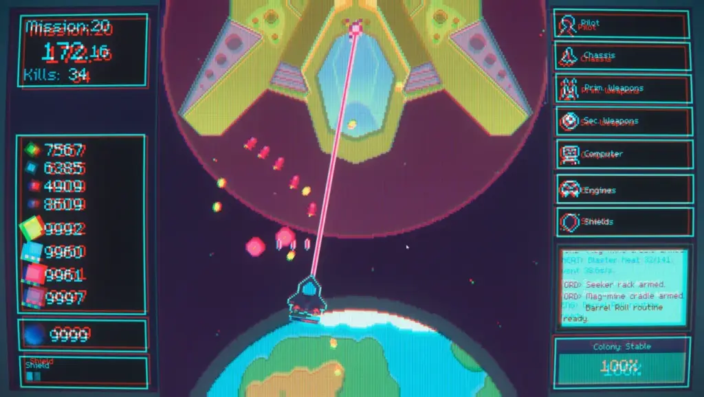 Incremental Space Defense Force League ekran görüntüsü 3