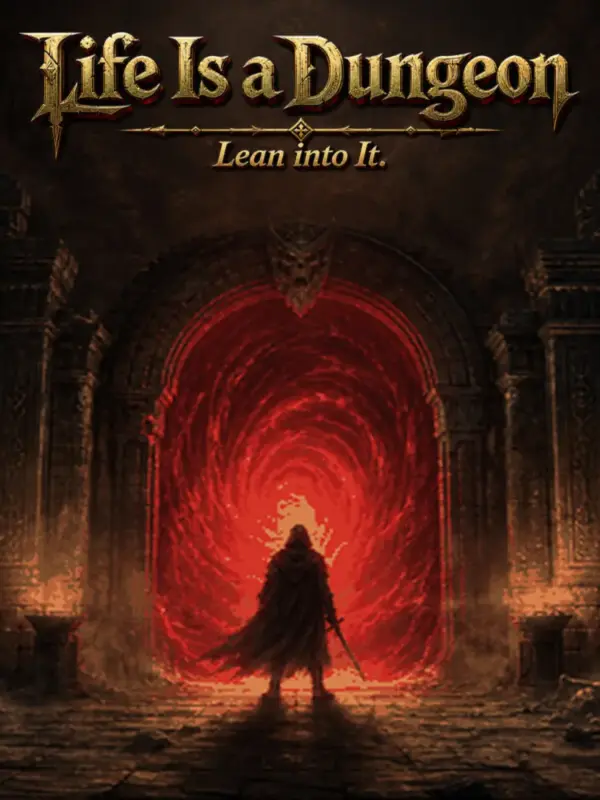 Life Is a Dungeon: Lean into It. kapak görseli