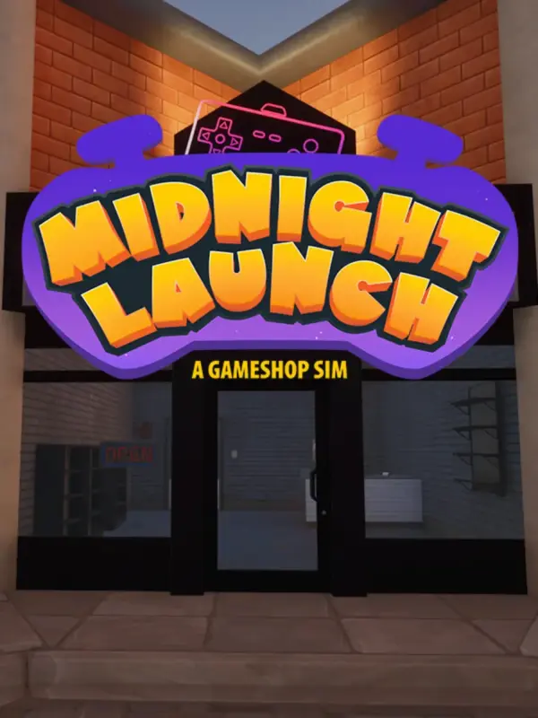 Midnight Launch: A Gameshop Sim kapak görseli