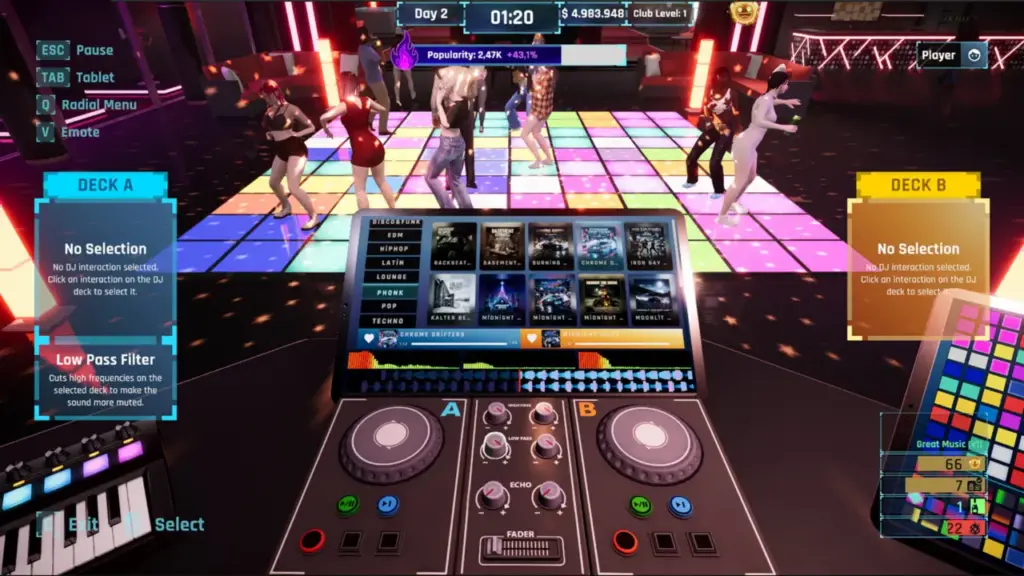 Night Club Simulator: Party King ekran görüntüsü 3