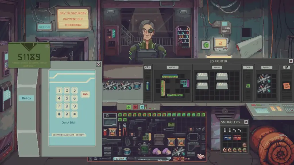 Probably Stolen – Cyberpunk Shopkeeper Sim ekran görüntüsü 3