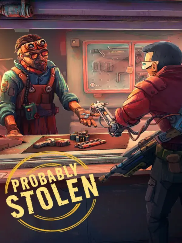 Probably Stolen – Cyberpunk Shopkeeper Sim kapak görseli
