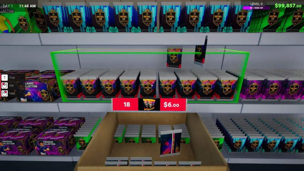 Sports Card Shop Simulator ekran görüntüsü 3