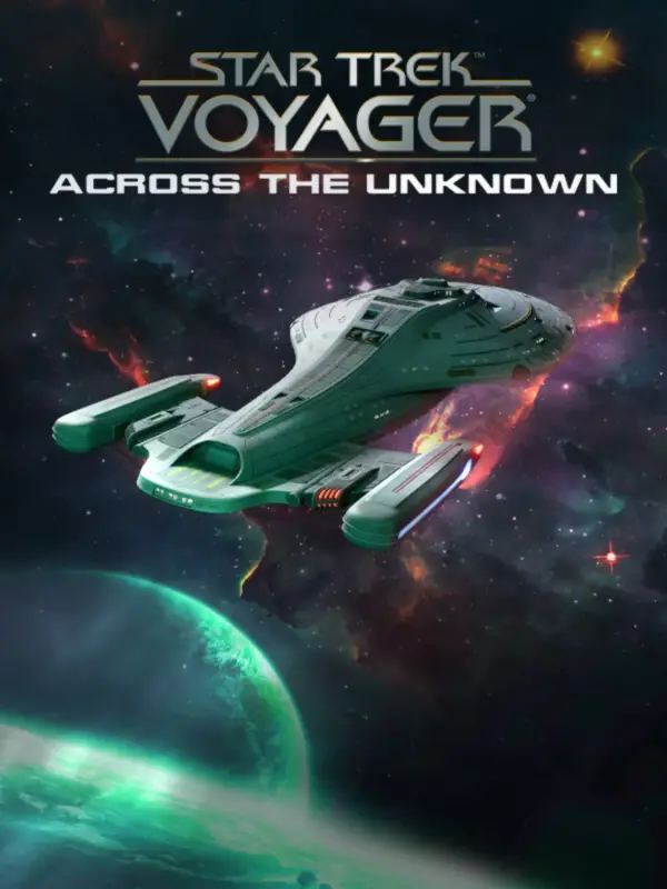 Star Trek: Voyager – Across the Unknown kapak görseli