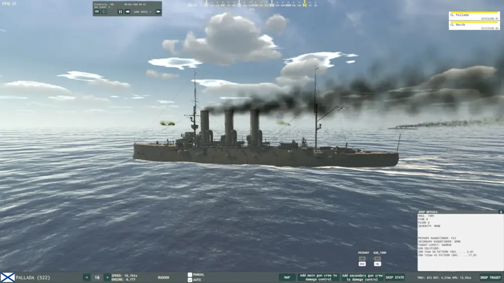Steam & Iron. Battle of Port Arthur ekran görüntüsü 4