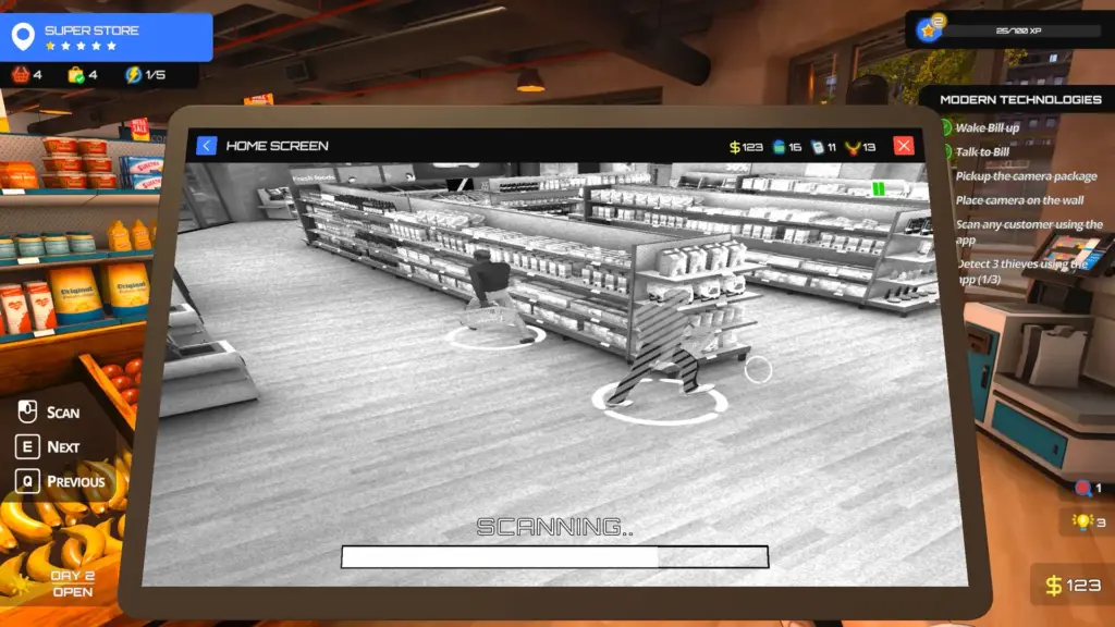 Supermarket Guard Simulator ekran görüntüsü 3