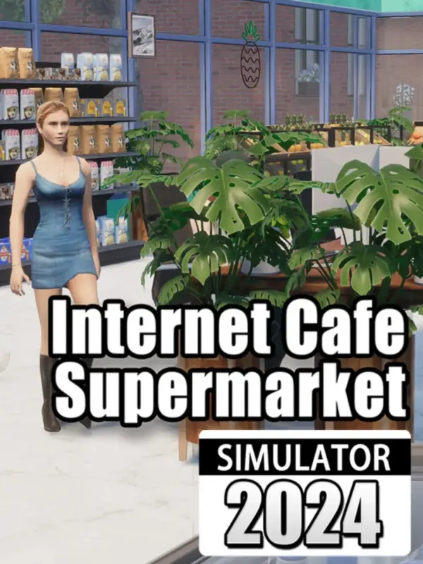 Supermarket & Internet Cafe Simulator kapak görseli