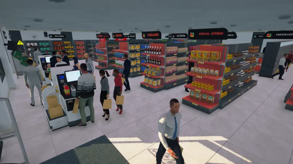 Supermarket Simulator ekran görüntüsü 4