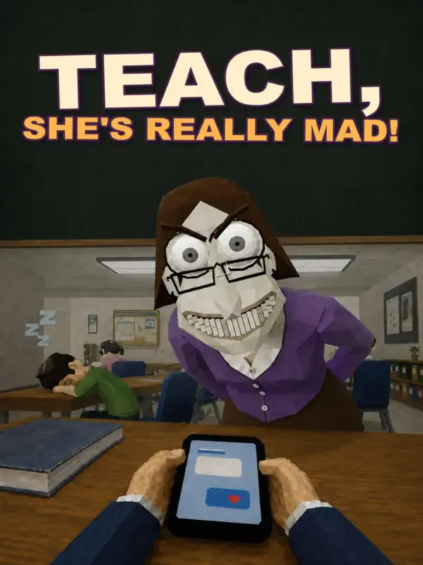 Teach, She’s Really Mad! kapak görseli