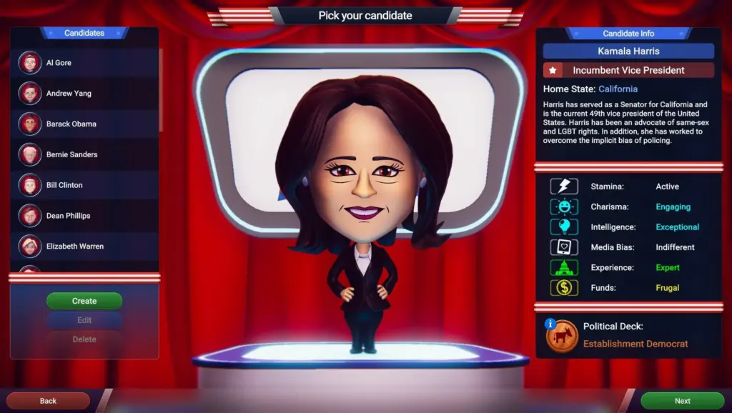 The Political Machine 2024 ekran görüntüsü 4